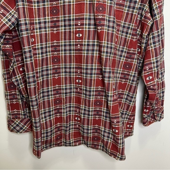 RedHead Flannel Button Down Shirt 100% Cotton Size 2XLT - Picture 9 of 12